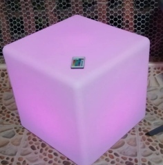 Светящийся LED куб Cube 40 см RGB